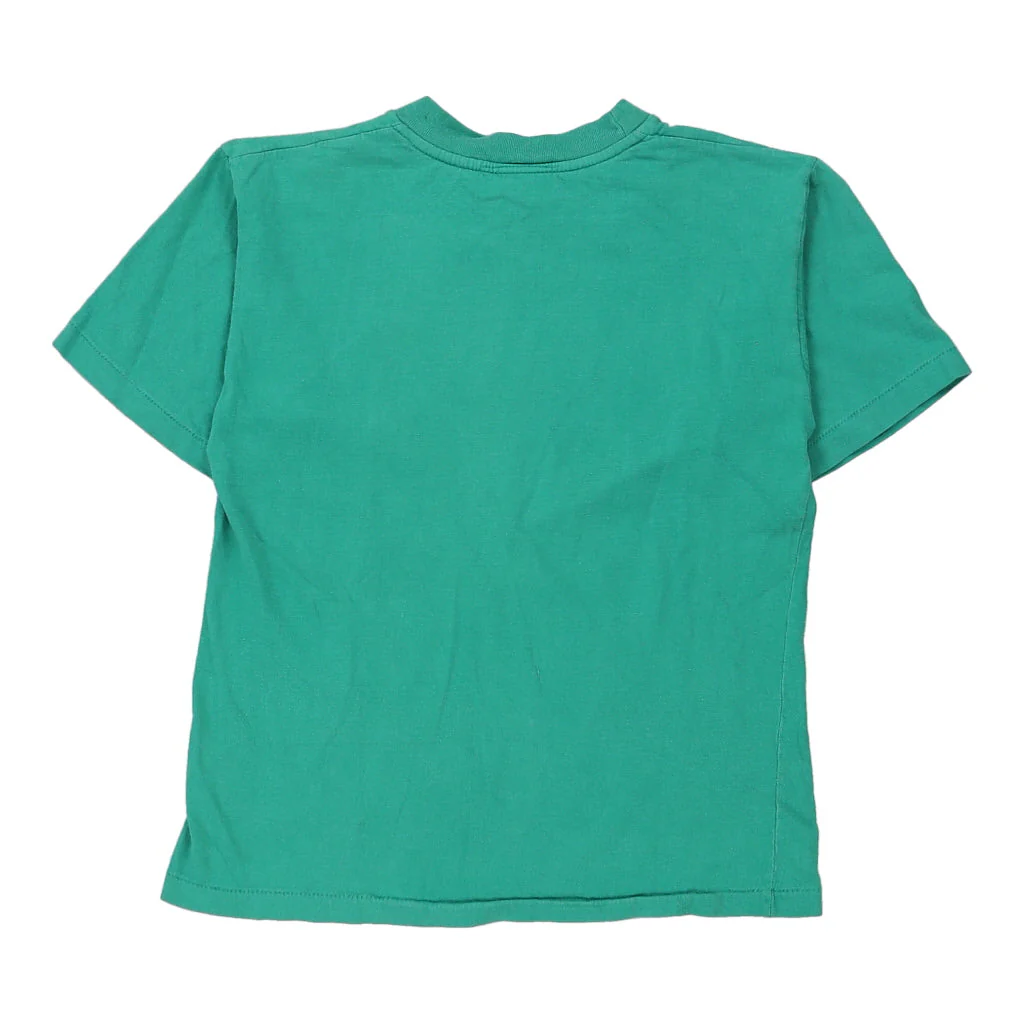 Age 8 Marvel Graphic T-Shirt - Medium Teal Cotton - Image 2