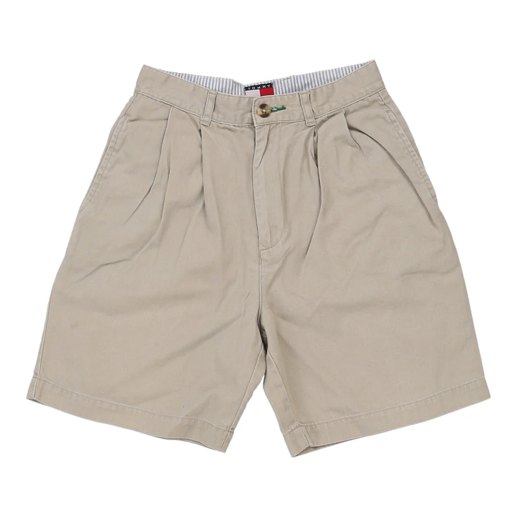 Age 8 Tommy Hilfiger Chino Shorts - Small Beige Cotton - Image 2