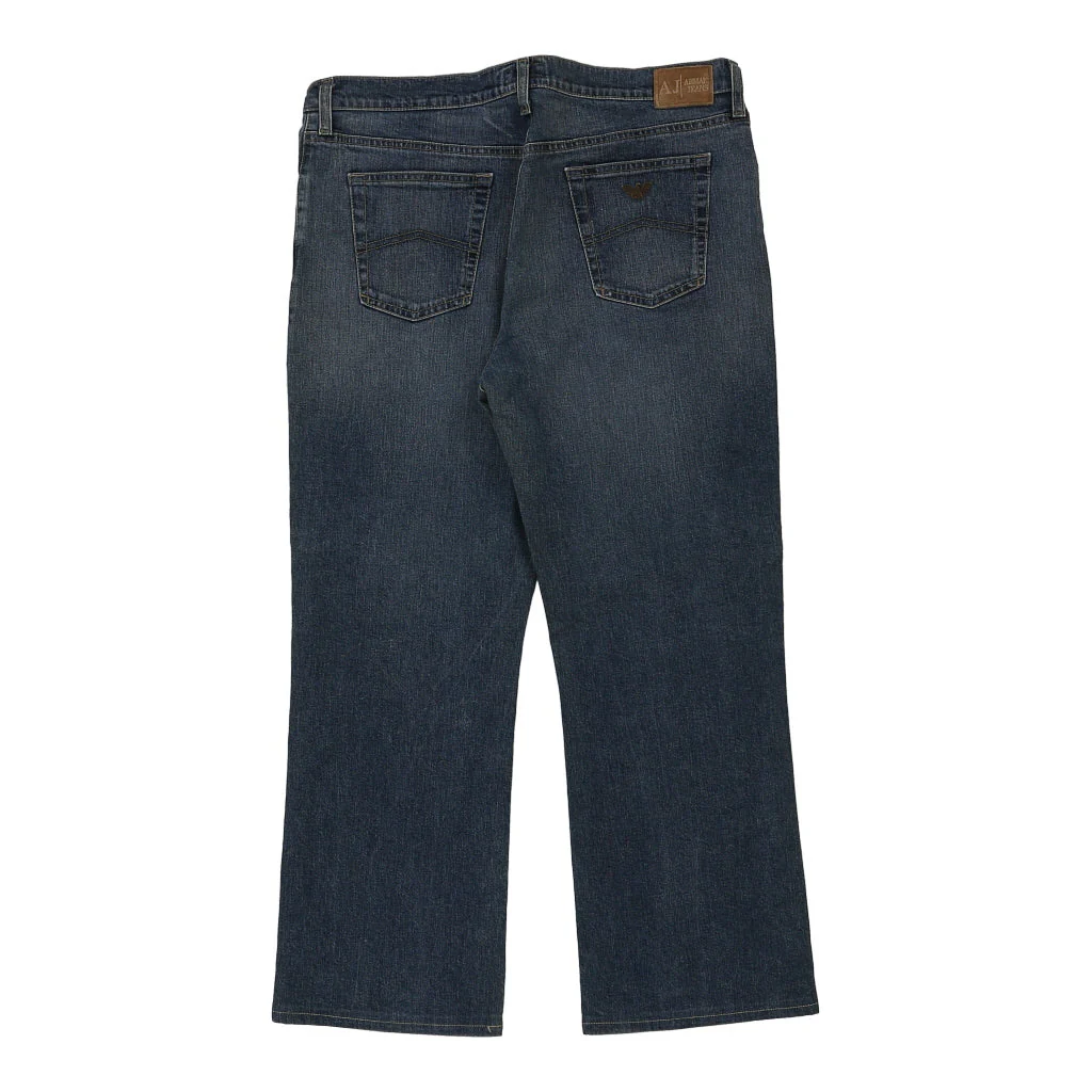 Armani Jeans Jeans - 34W UK 14 Blue Cotton