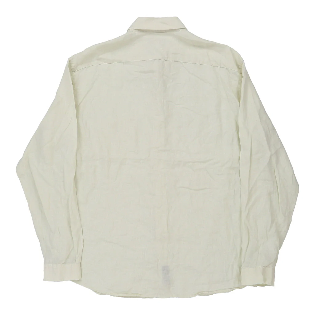 Armani Jeans Shirt - 3XL Beige Cotton - Image 2