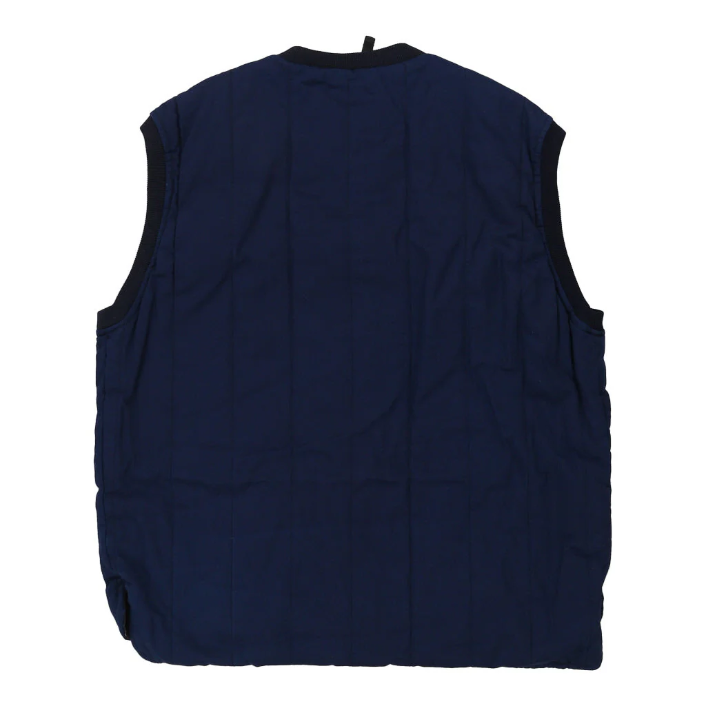 Barbour Gilet - XL Navy Cotton - Image 2