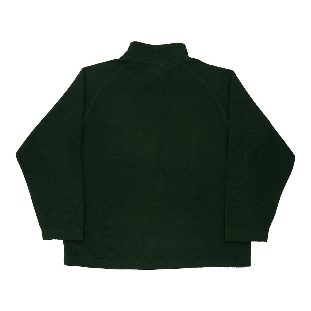 Best Company Spellout Fleece - Medium Green Polyester - Image 2