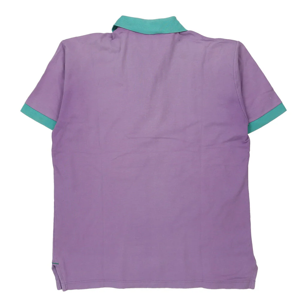 Best Company Polo Shirt - Large Purple Cotton - Image 2