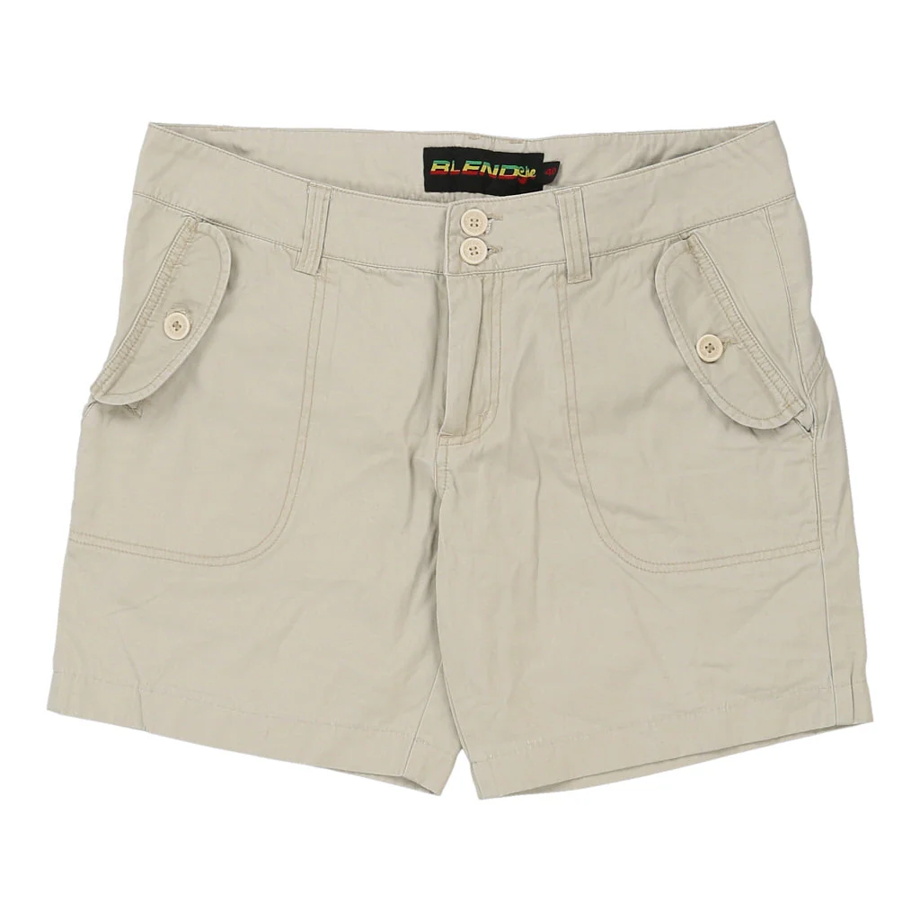Blend Shorts - 34W UK 12 Beige Cotton - Image 2