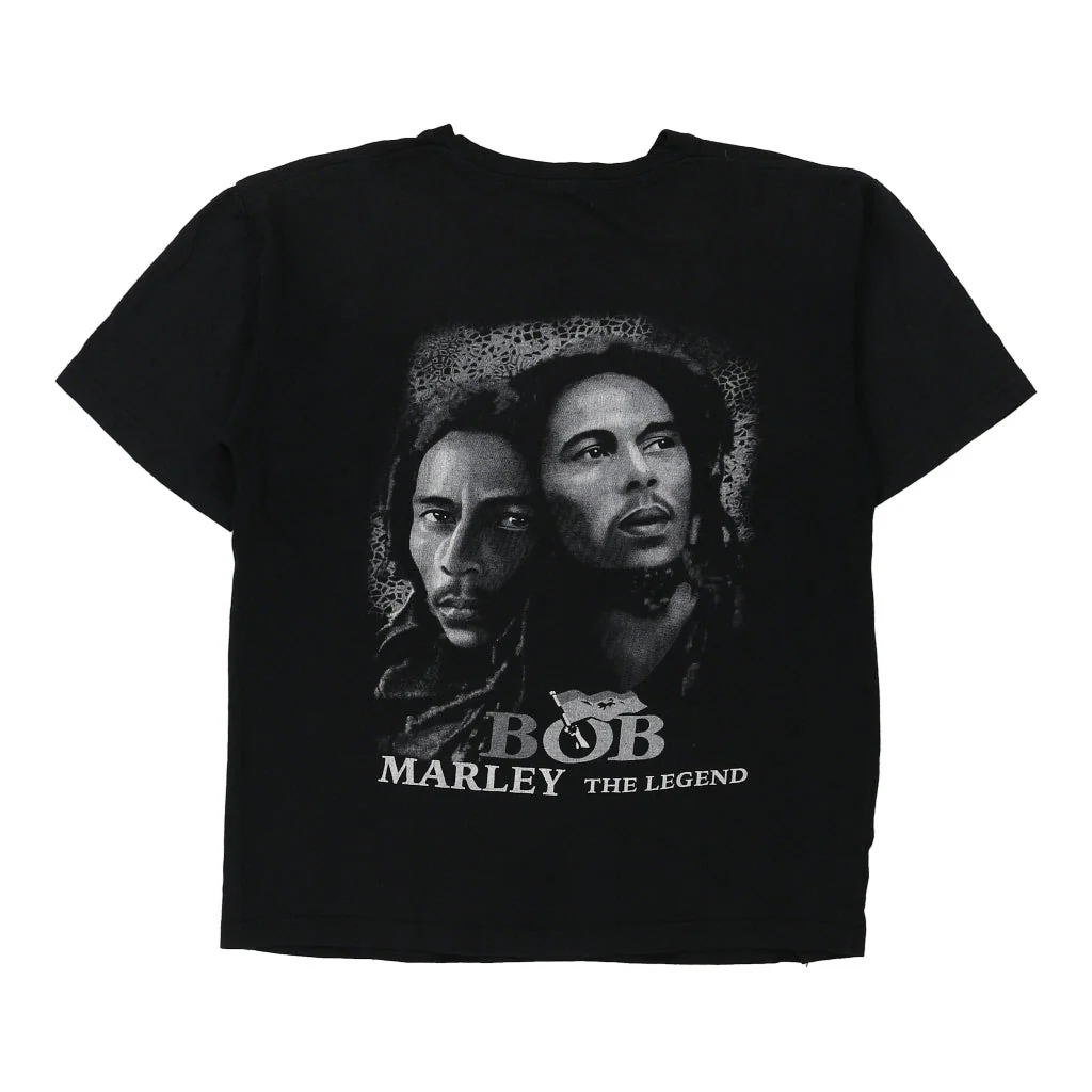 Bob Marley Unbranded Band T-Shirt - XL Black Cotton - Image 2