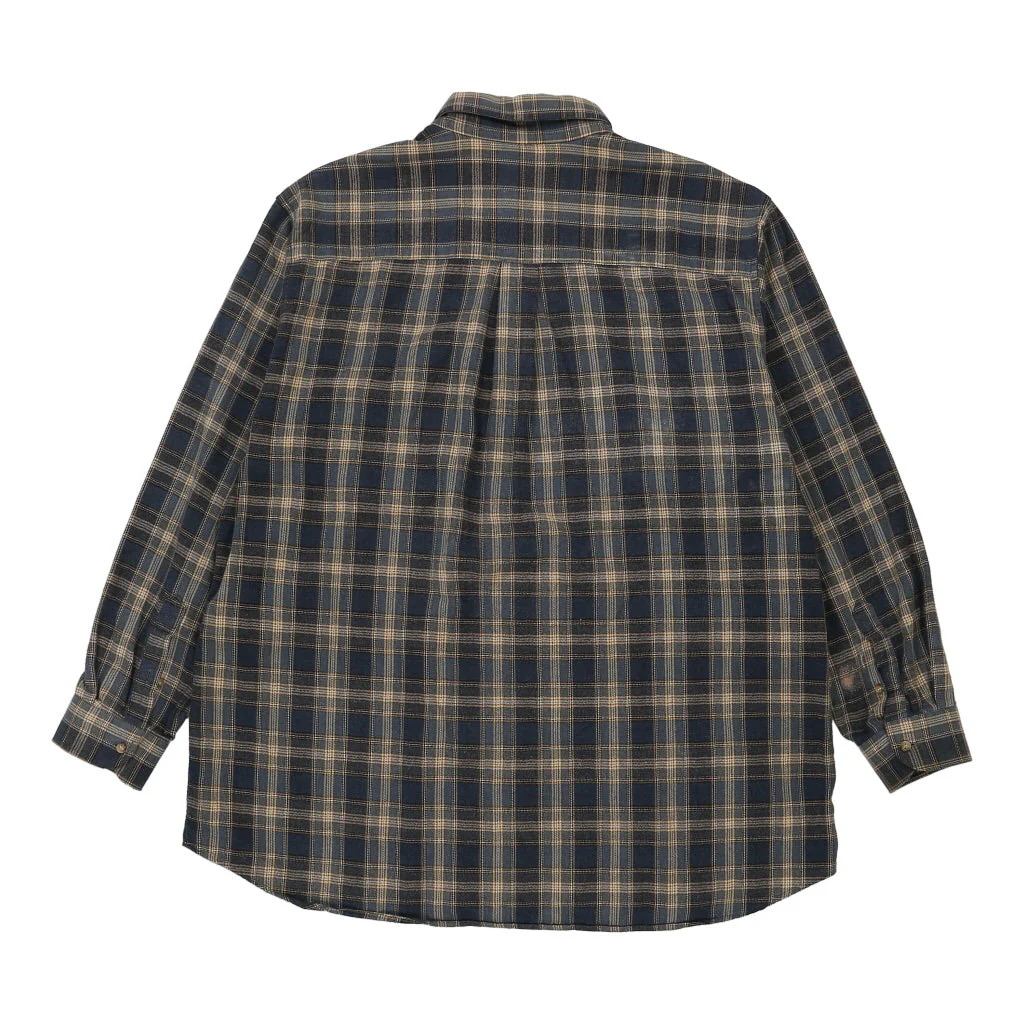 Burberry London Checked Shirt - 3XL Blue Cotton - Image 2