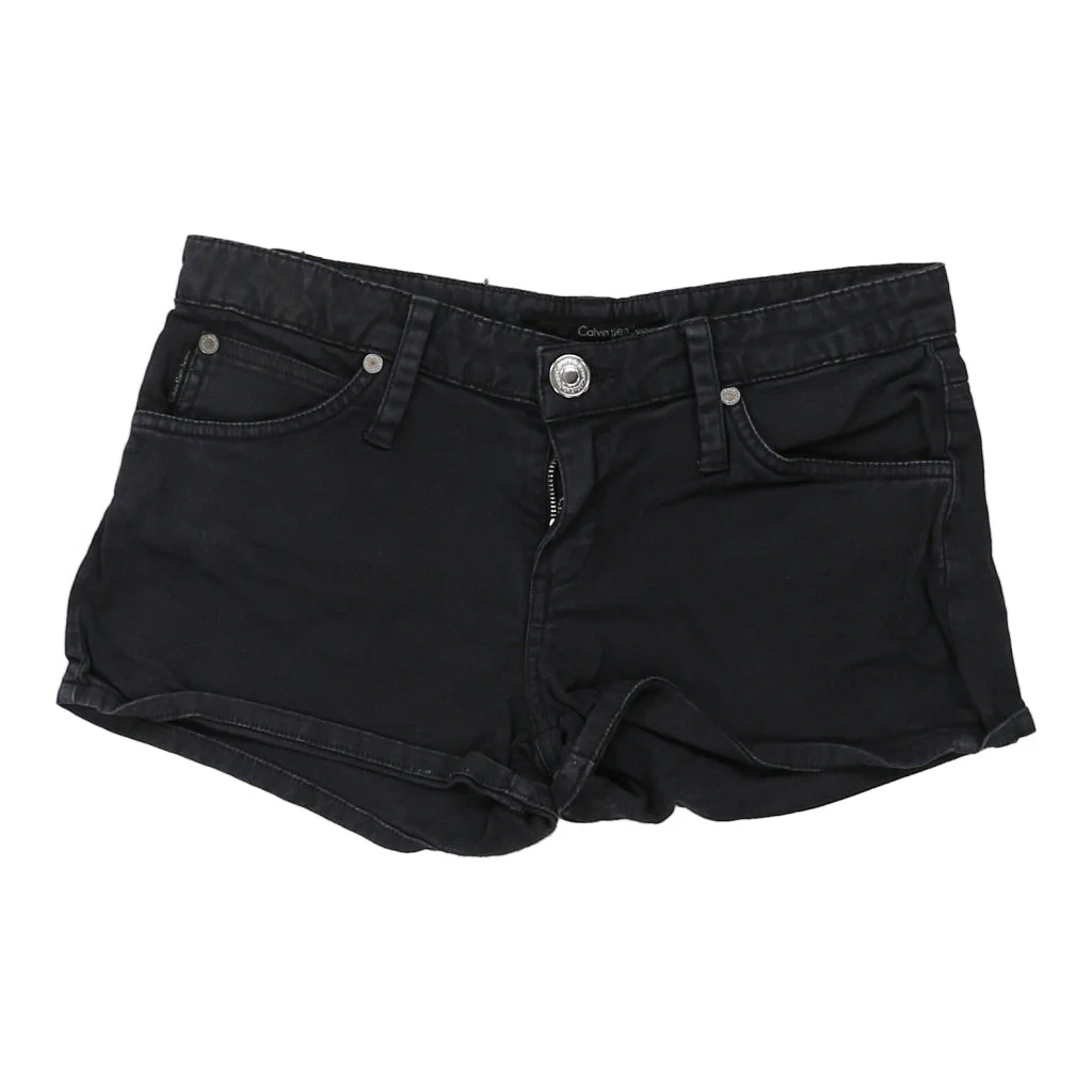 Calvin Klein Jeans Denim Shorts - 27W UK 6 Navy Cotton - Image 2