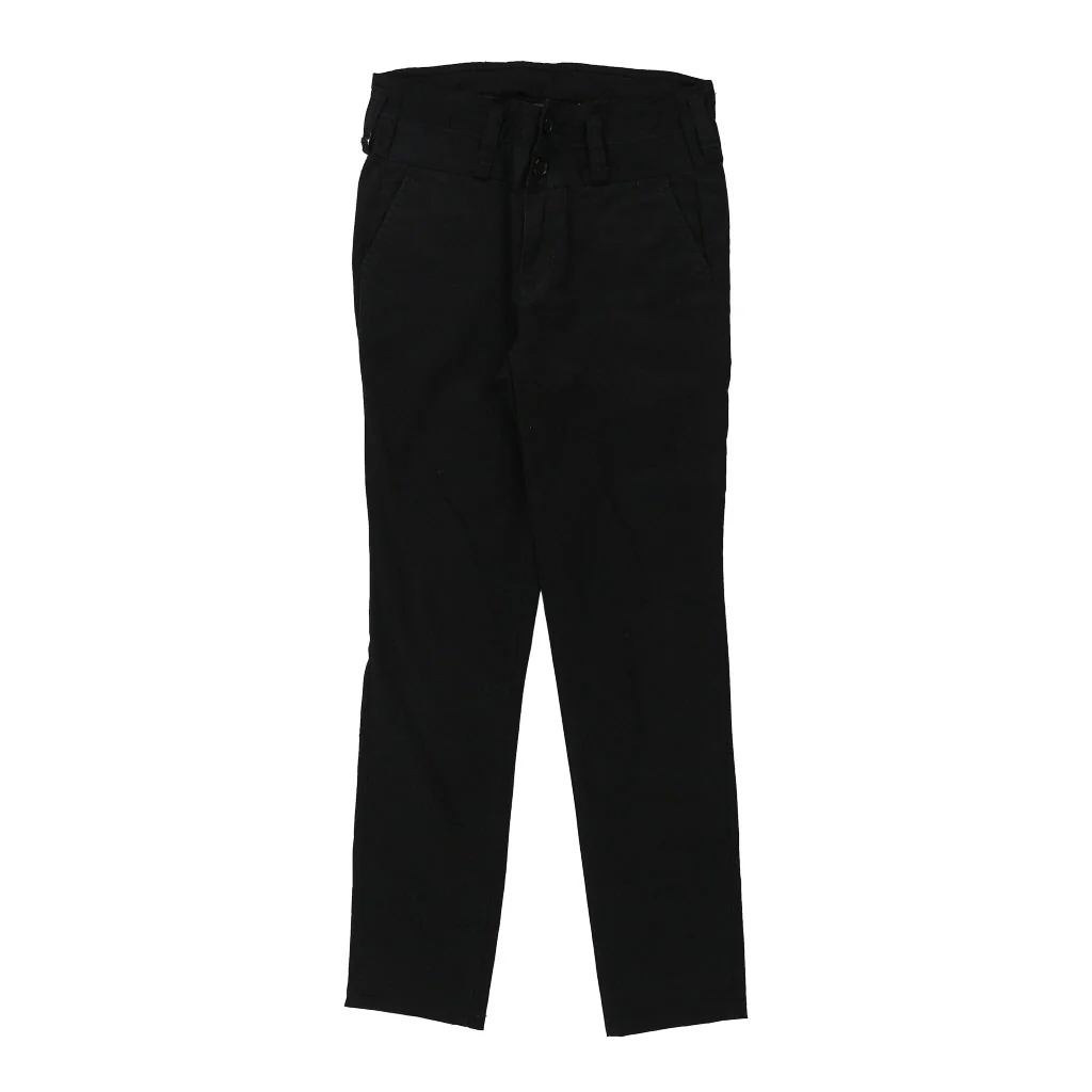 Calvin Klein Jeans Trousers - 28W UK 8 Black Cotton - Image 2