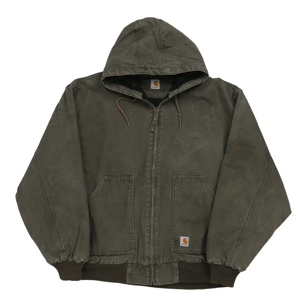 Carhartt Jacket - 2XL Khaki Cotton