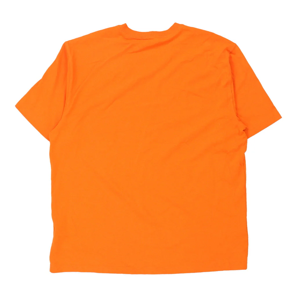 Carhartt T-Shirt - Large Orange Cotton - Image 2