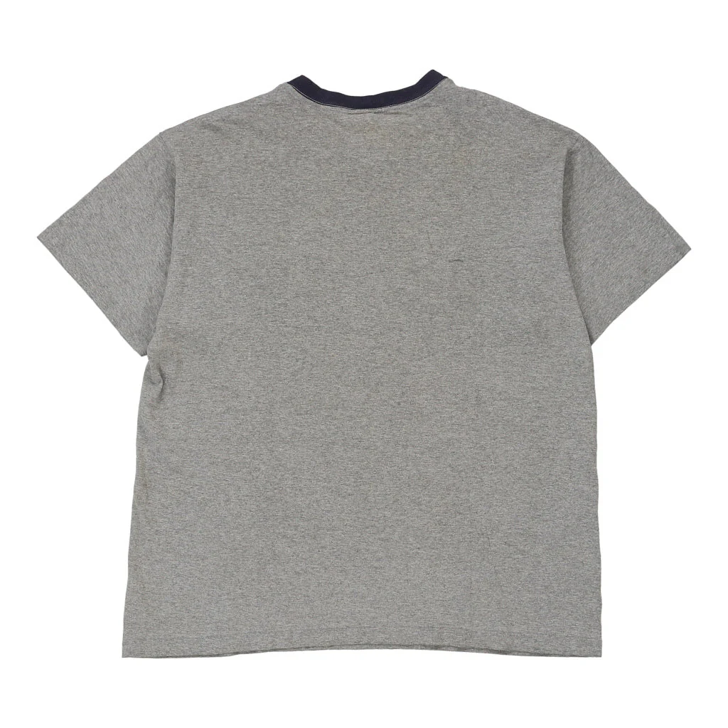 Chicago Hard Rock Cafe V-neck T-Shirt - XL Grey Cotton - Image 2