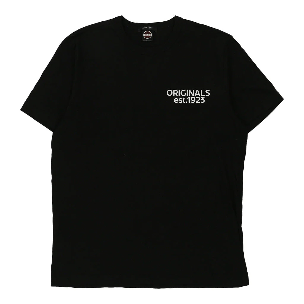 Colmar Graphic T-Shirt - XL Black Cotton