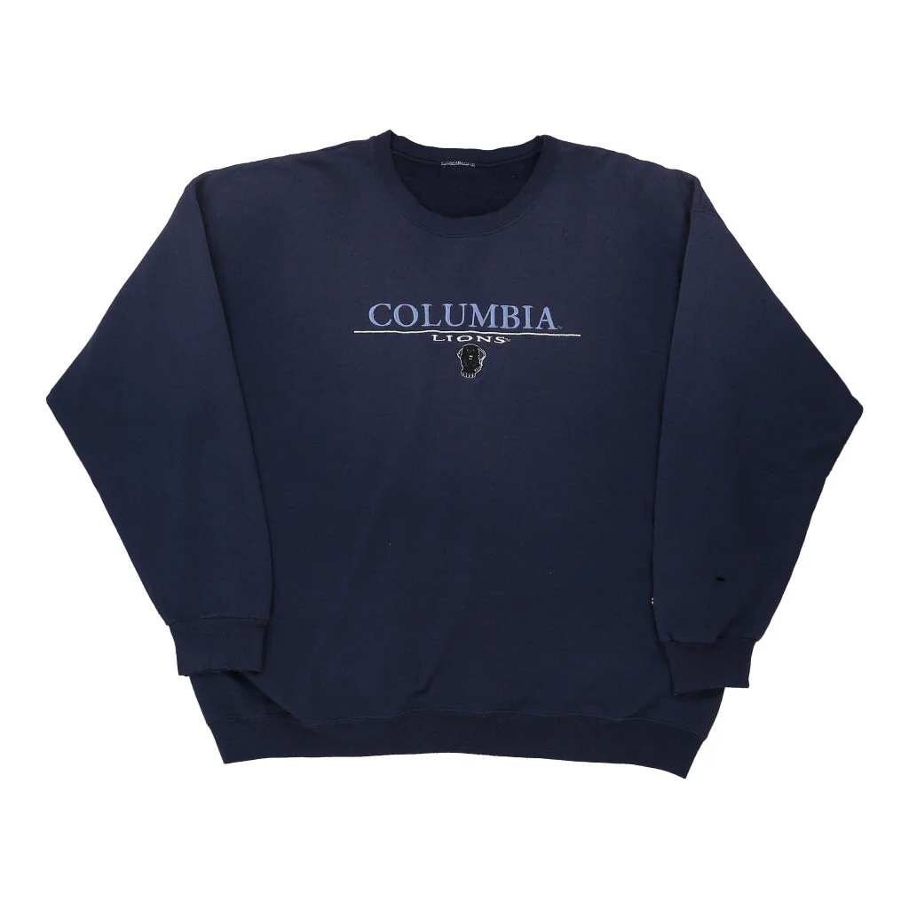 Columbia Lions Unbranded Sweatshirt - 2XL Navy Cotton Blend