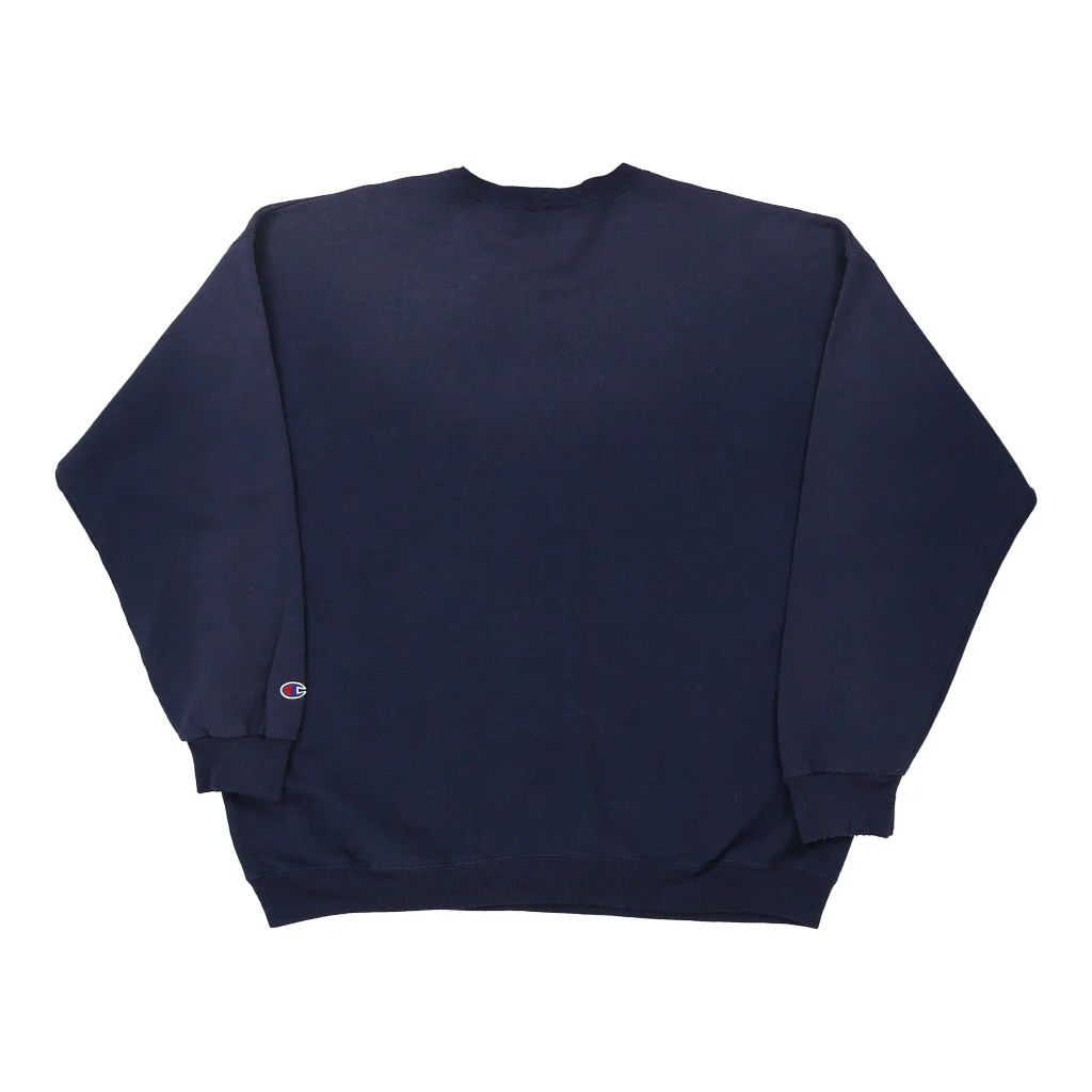 Columbia Lions Unbranded Sweatshirt - 2XL Navy Cotton Blend - Image 2