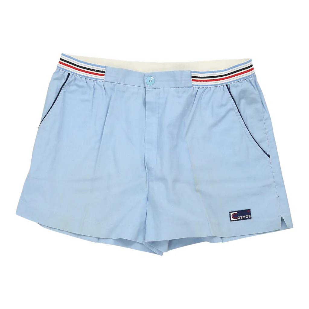 Cosmos Shorts - Medium Blue Cotton