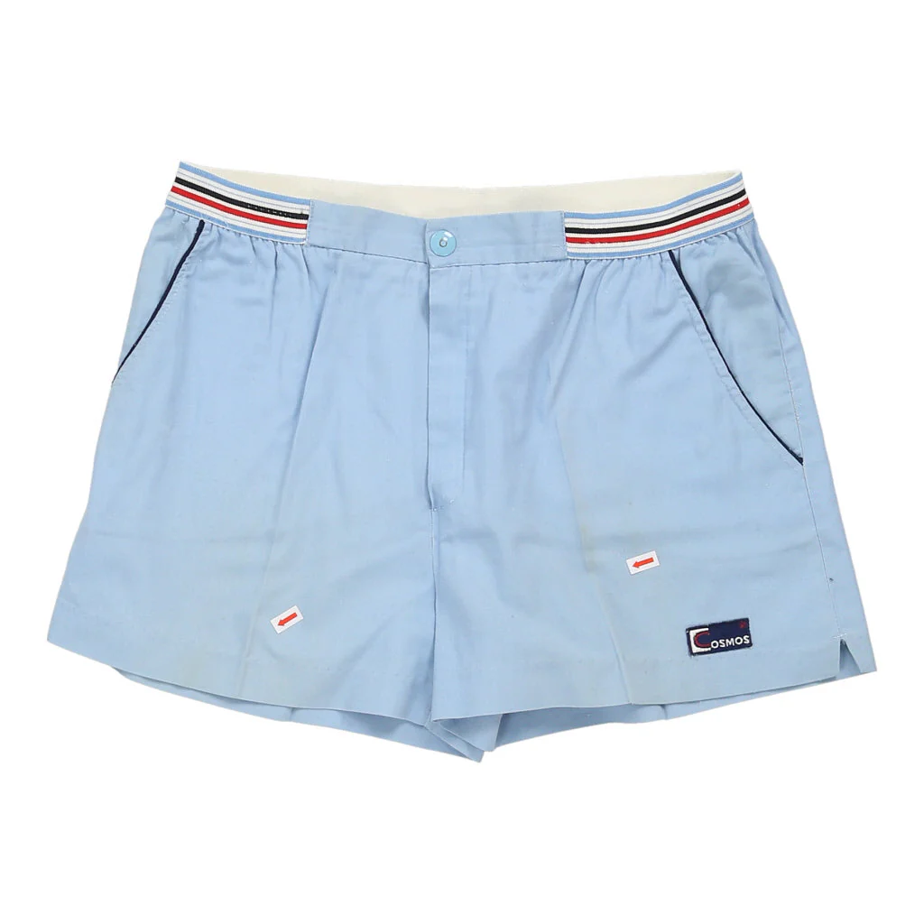 Cosmos Shorts - Medium Blue Cotton - Image 3