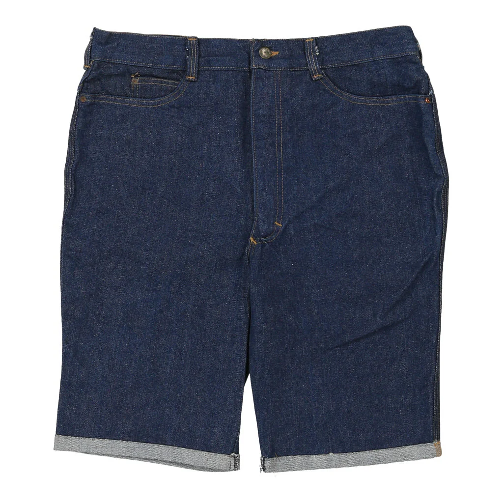 Costly Denim Shorts - 36W 11L Dark Wash Cotton - Image 2