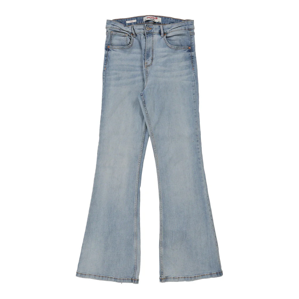Don'T Call Me Jennifer Flared Jeans - 30W UK 12 Blue Cotton - Image 2