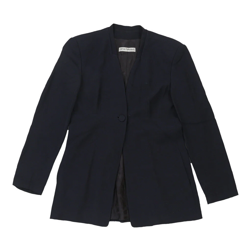 Emporio Armani Blazer - Small Navy Wool