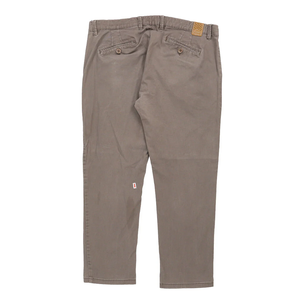 Enrico Coveri Chinos - 42W 30L Brown Cotton - Image 3