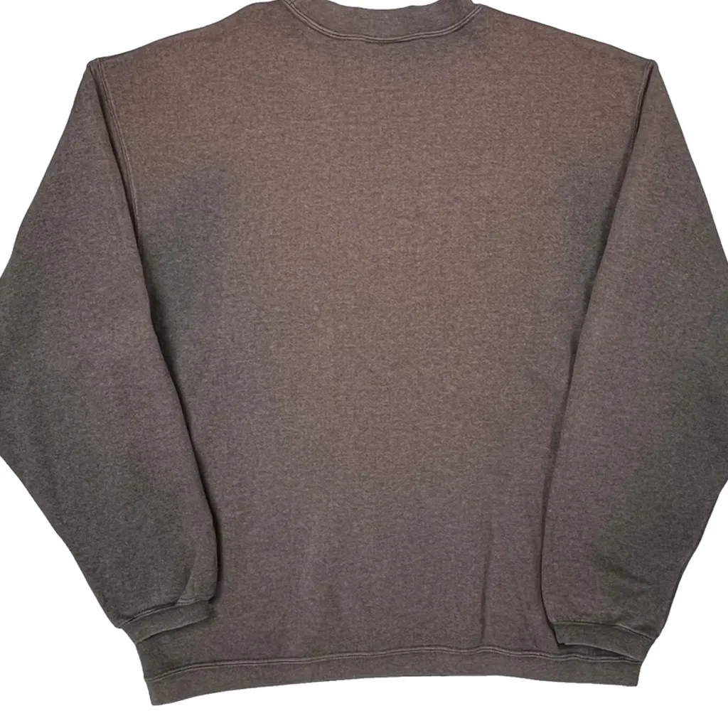 Vintage Faded Adidas Sweatshirt - Small Gray Cotton - Image 6