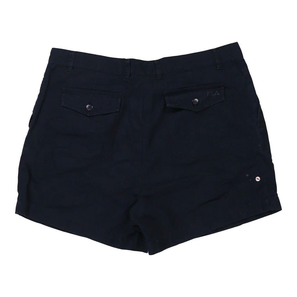 Fila Shorts - 36W 4L Navy Cotton - Image 3