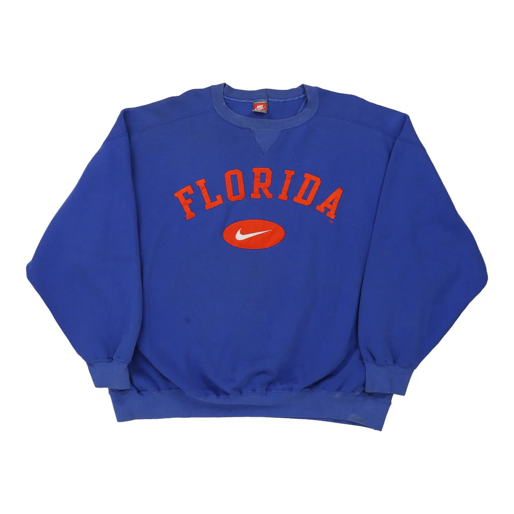Florida Nike Sweatshirt - 3XL Blue Cotton Blend