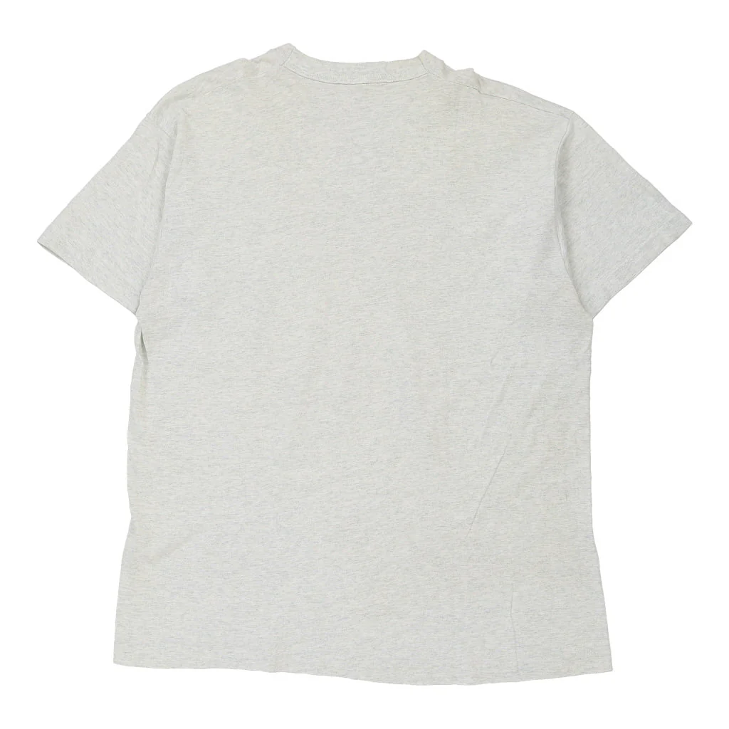 Fruit Of The Loom Graphic T-Shirt - XL Grey Cotton - Image 2