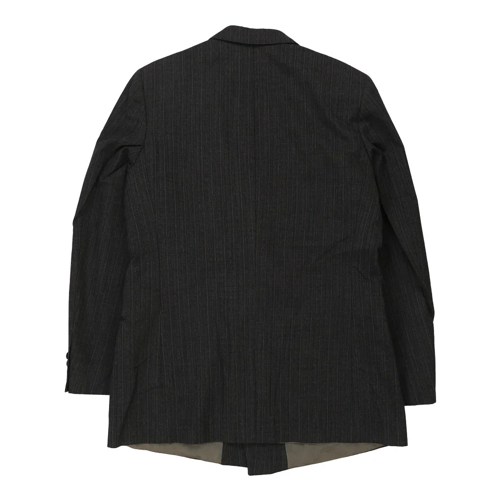 Givenchy Striped Blazer - Medium Grey Wool - Image 2