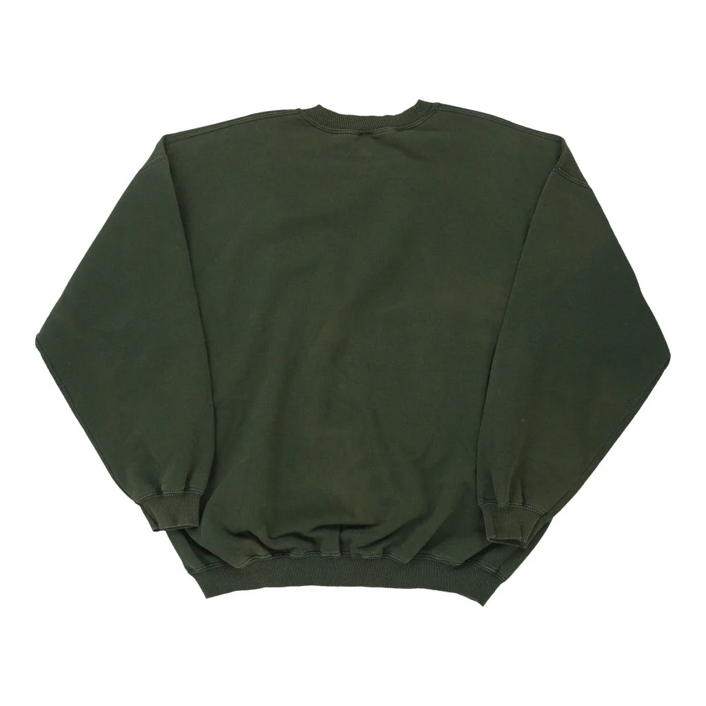 Green Bay Packers Gildan NFL Sweatshirt - XL Green Cotton Blend - Image 2