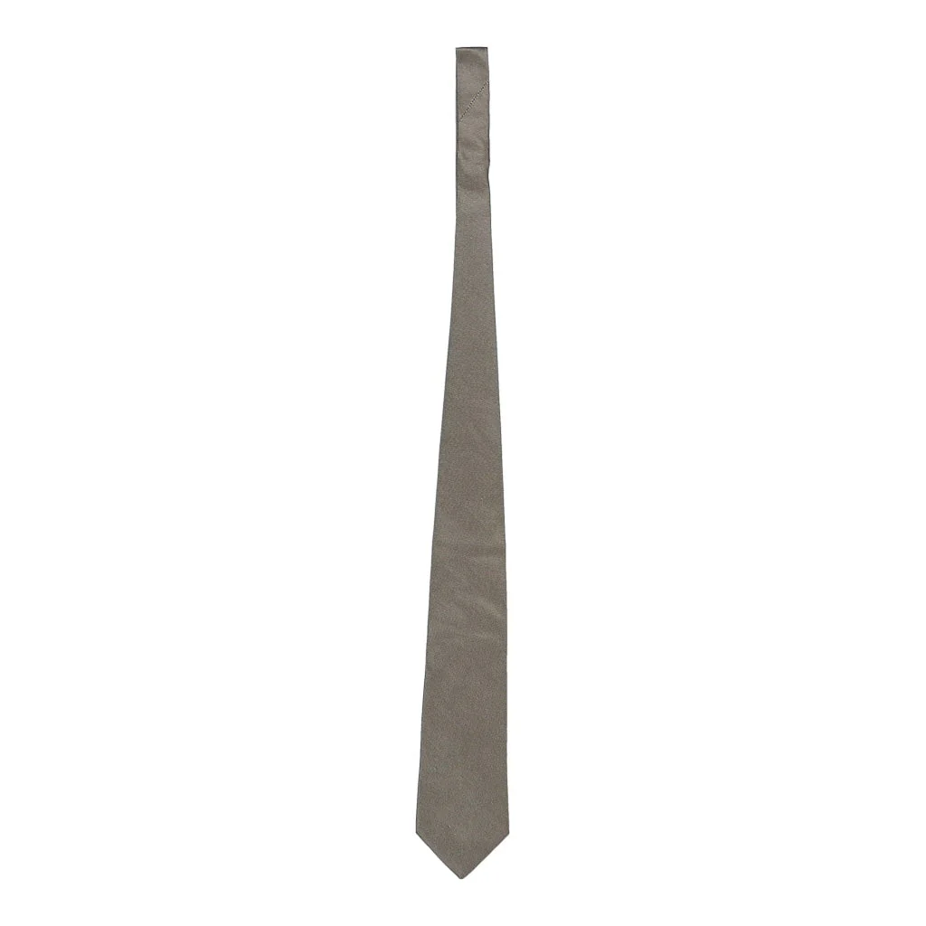 Gucci Tie - No Size Grey Silk