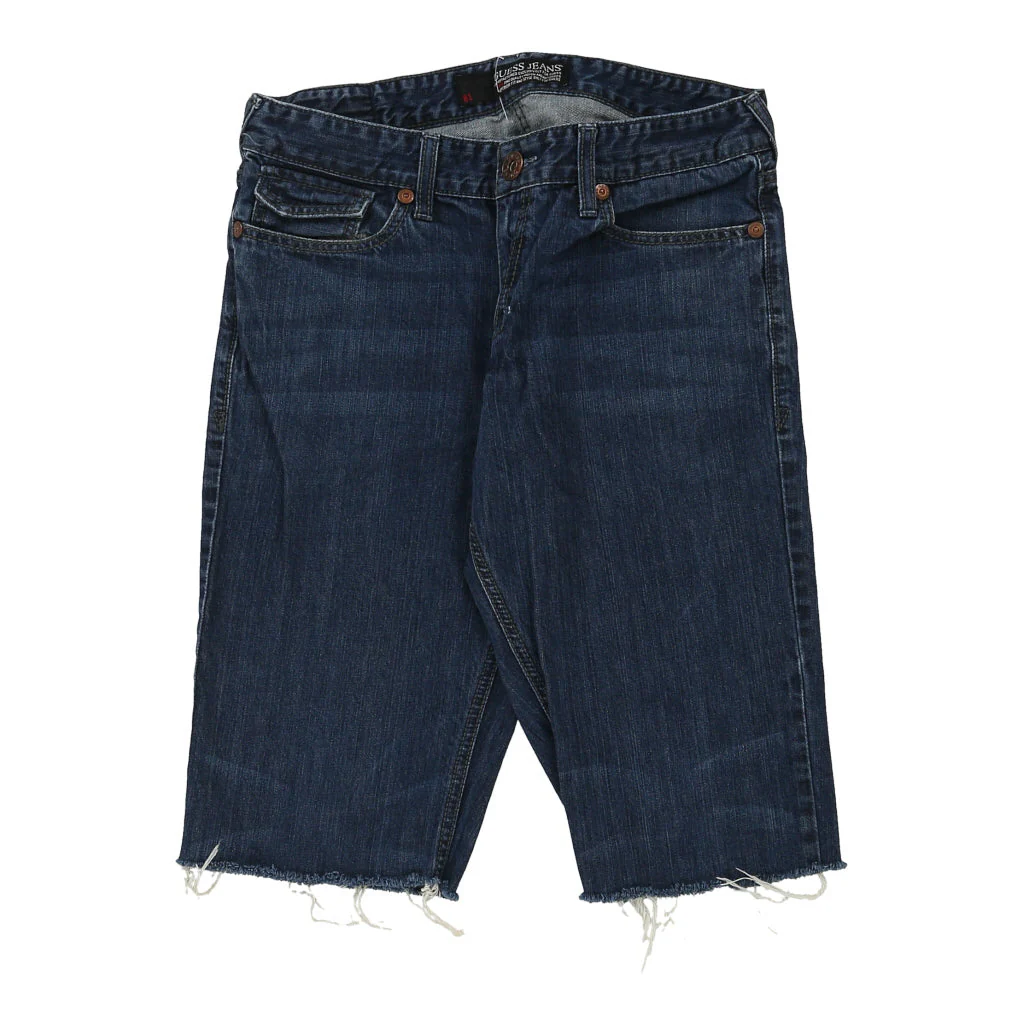 Guess Denim Shorts - 30W 14L Blue Cotton - Image 2