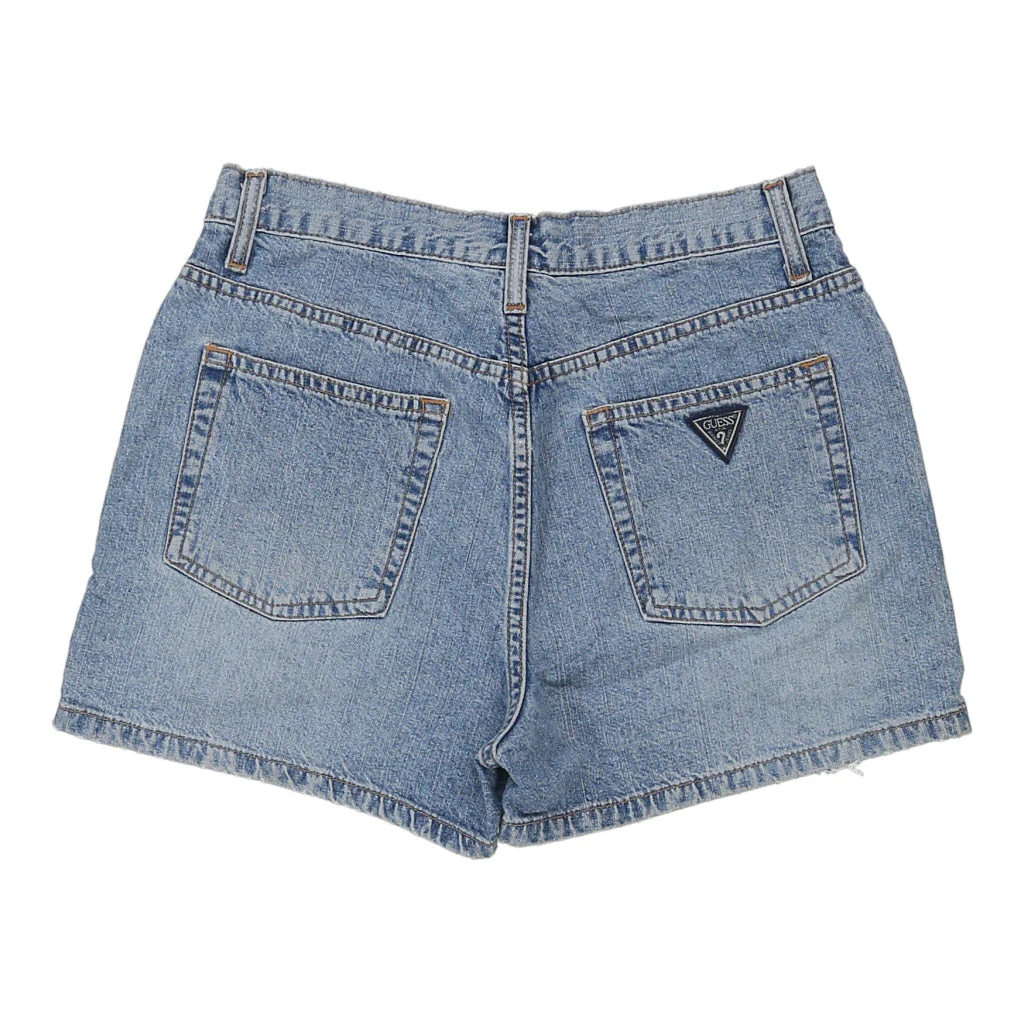Guess Denim Shorts - 29W UK 12 Blue Cotton
