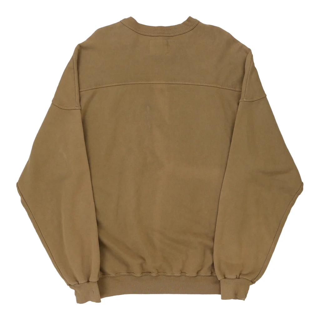 Guess Sweatshirt - Large Beige Cotton Blend - Image 2