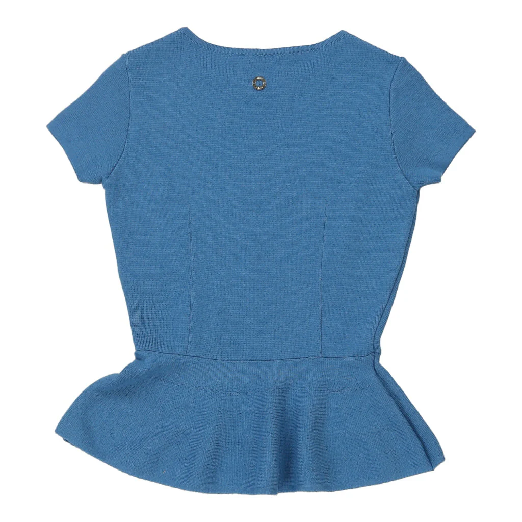Guess Top - Medium Blue Wool Blend - Image 2