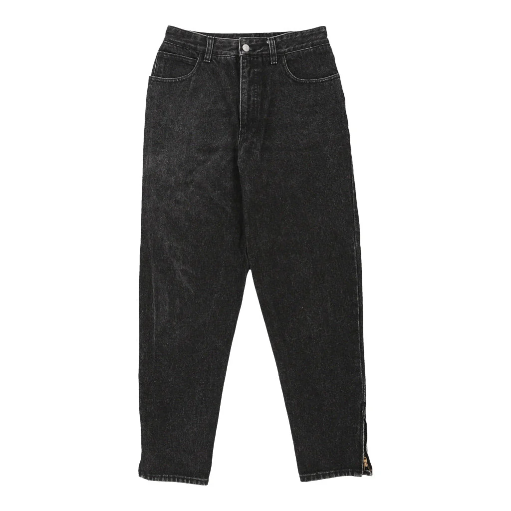 High Rise Guess Jeans - 28W UK 10 Black Cotton - Image 2
