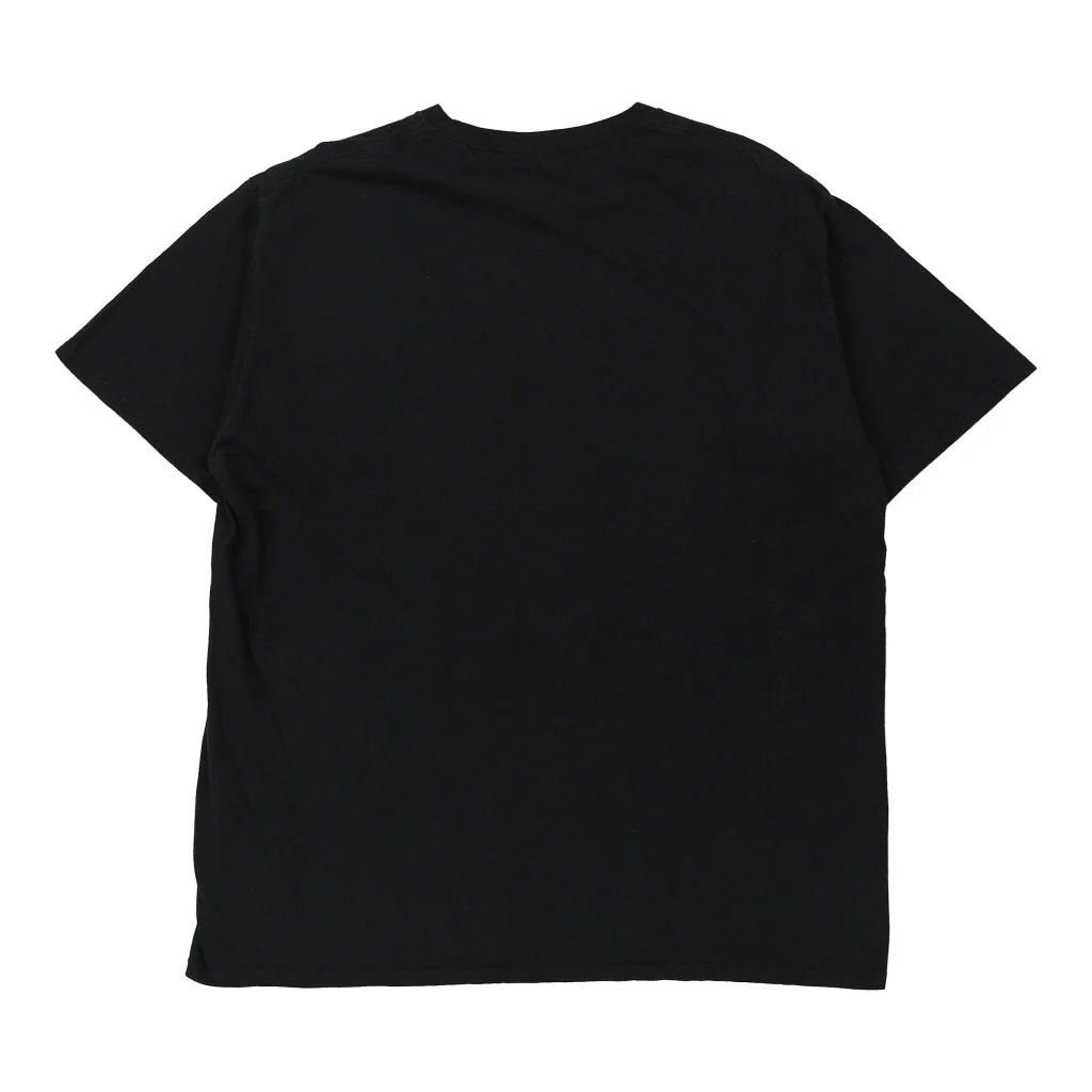 Hiss Unbranded Graphic T-Shirt - XL Black Cotton - Image 2