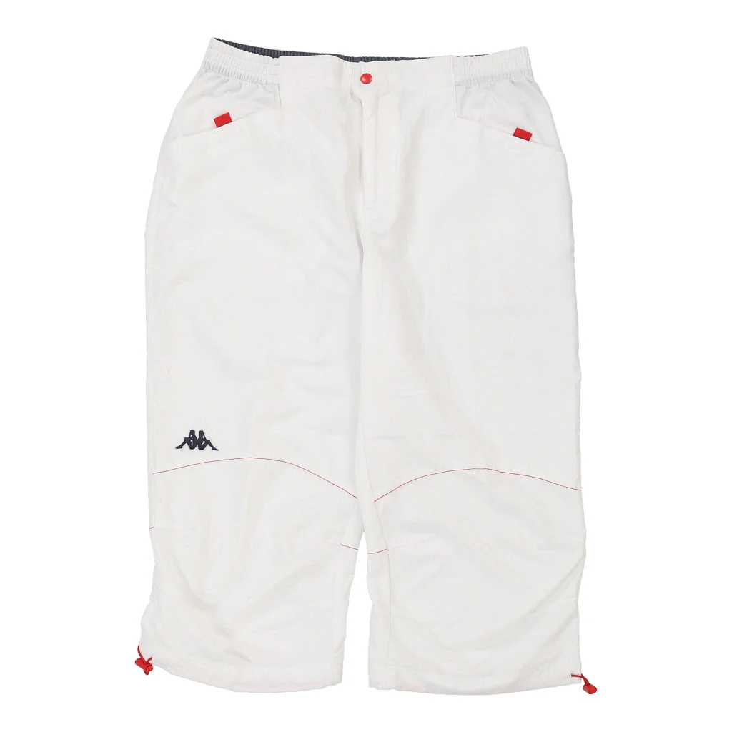 Kappa Sport Shorts - XL White Polyester