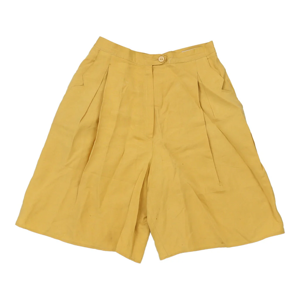 L. Pucci Shorts - 24W UK 6 Yellow Cotton - Image 2