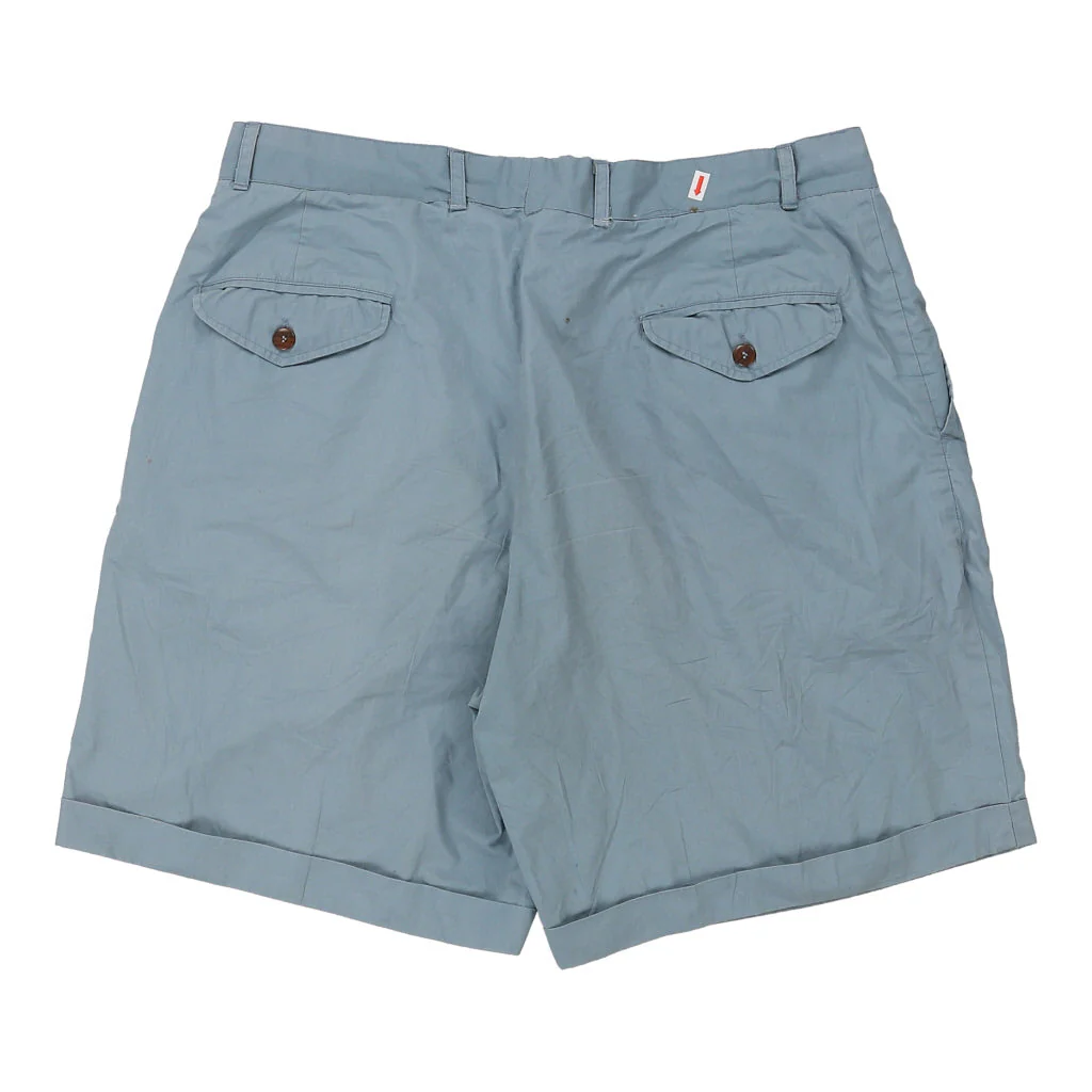 Leader Shorts - 36W 8L Blue Cotton - Image 3