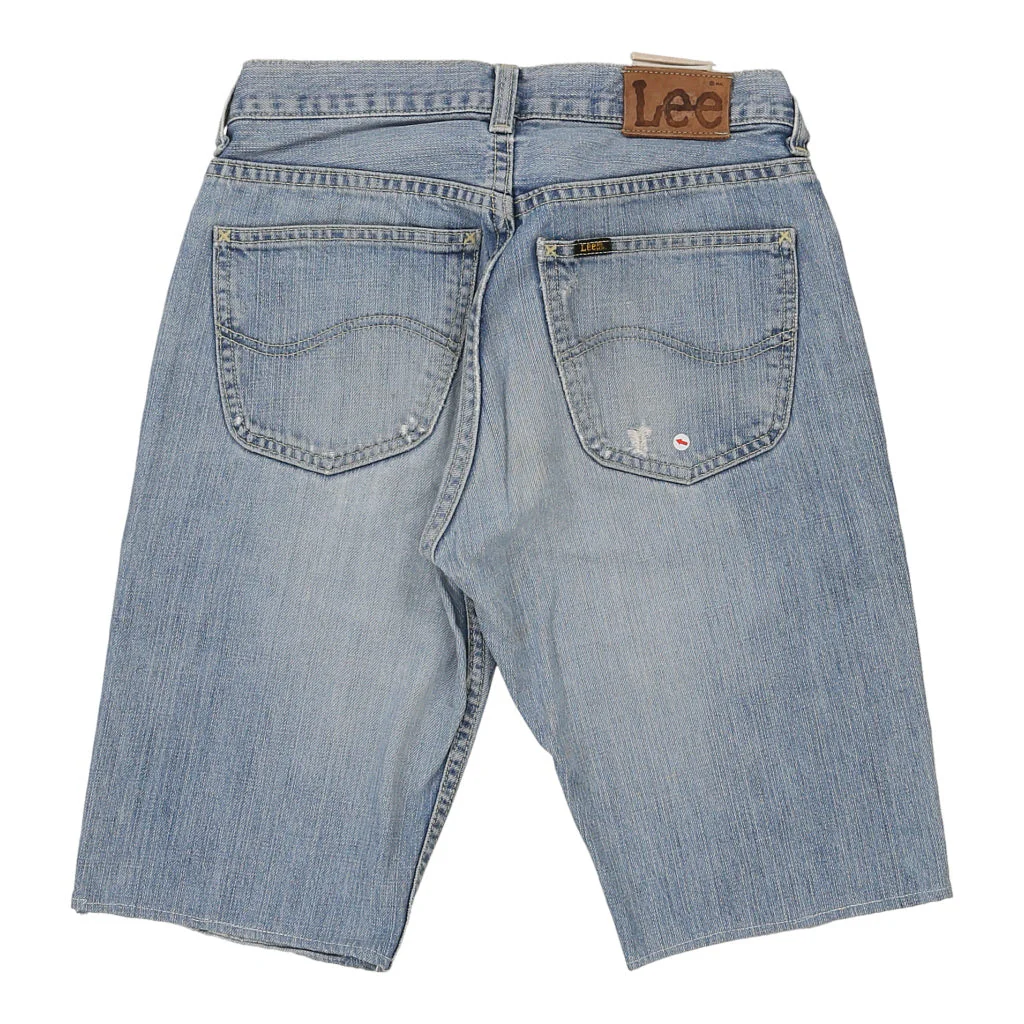 Lee Denim Shorts - 30W UK 10 Light Wash Cotton - Image 3