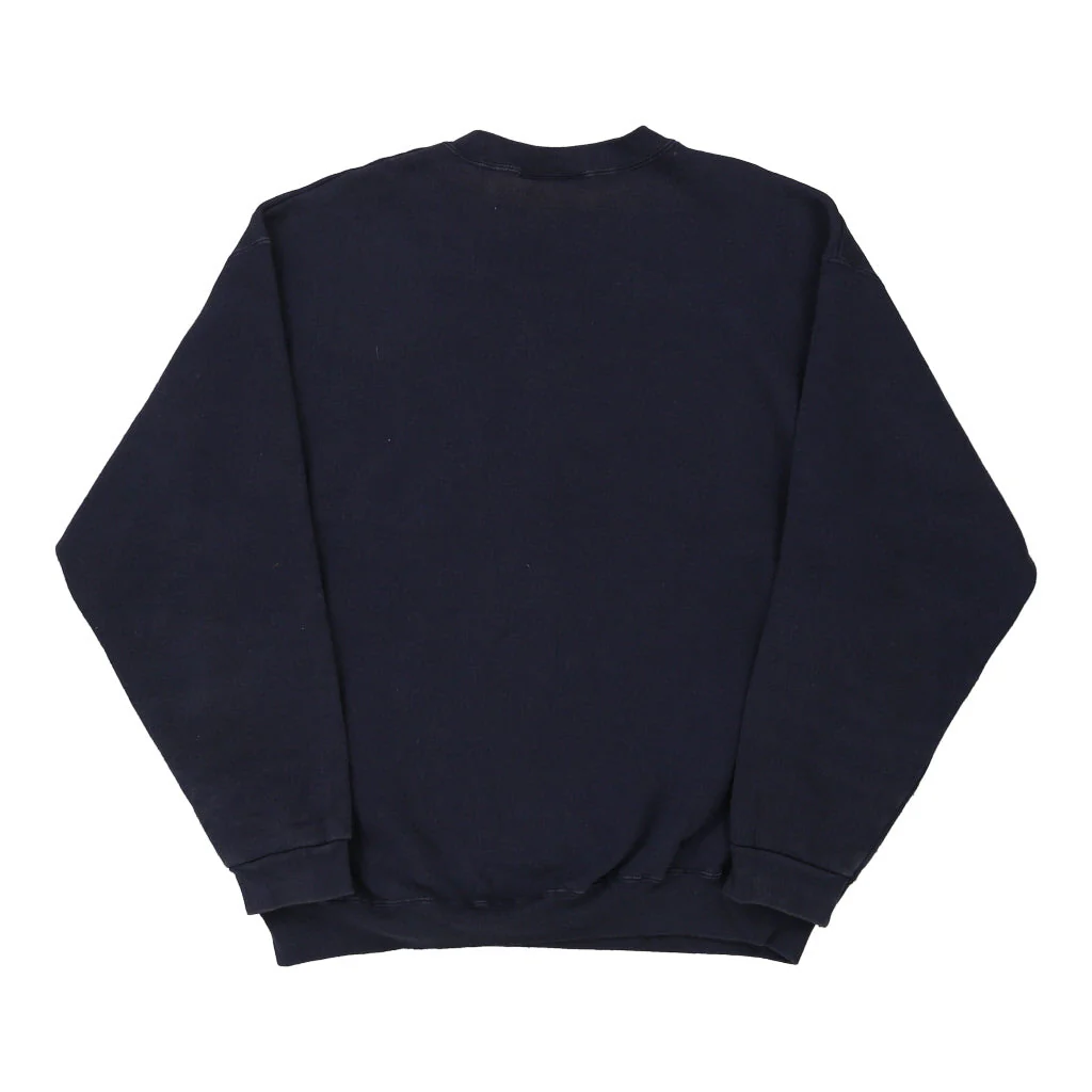 Lee Sweatshirt - Large Navy Cotton Blend - Image 2