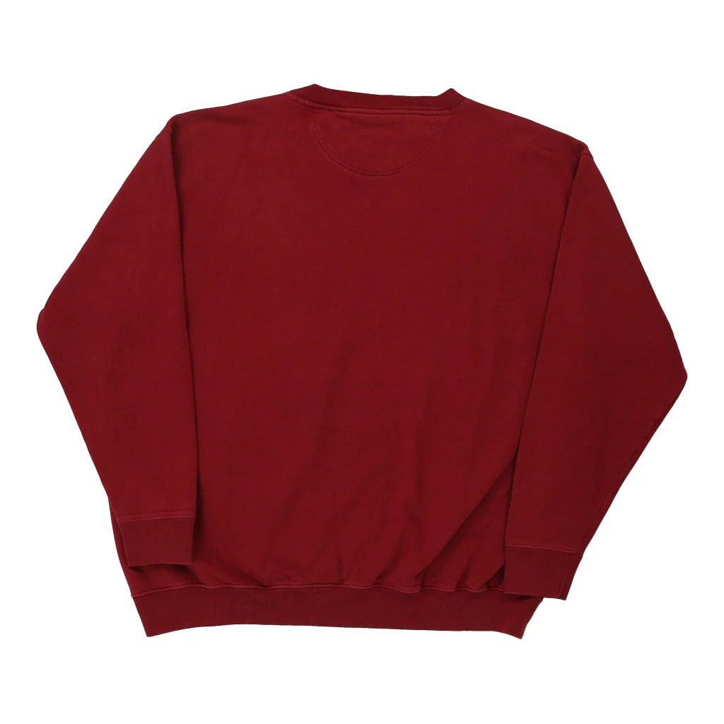 Lee Sweatshirt - 3XL Red Cotton Blend - Image 2