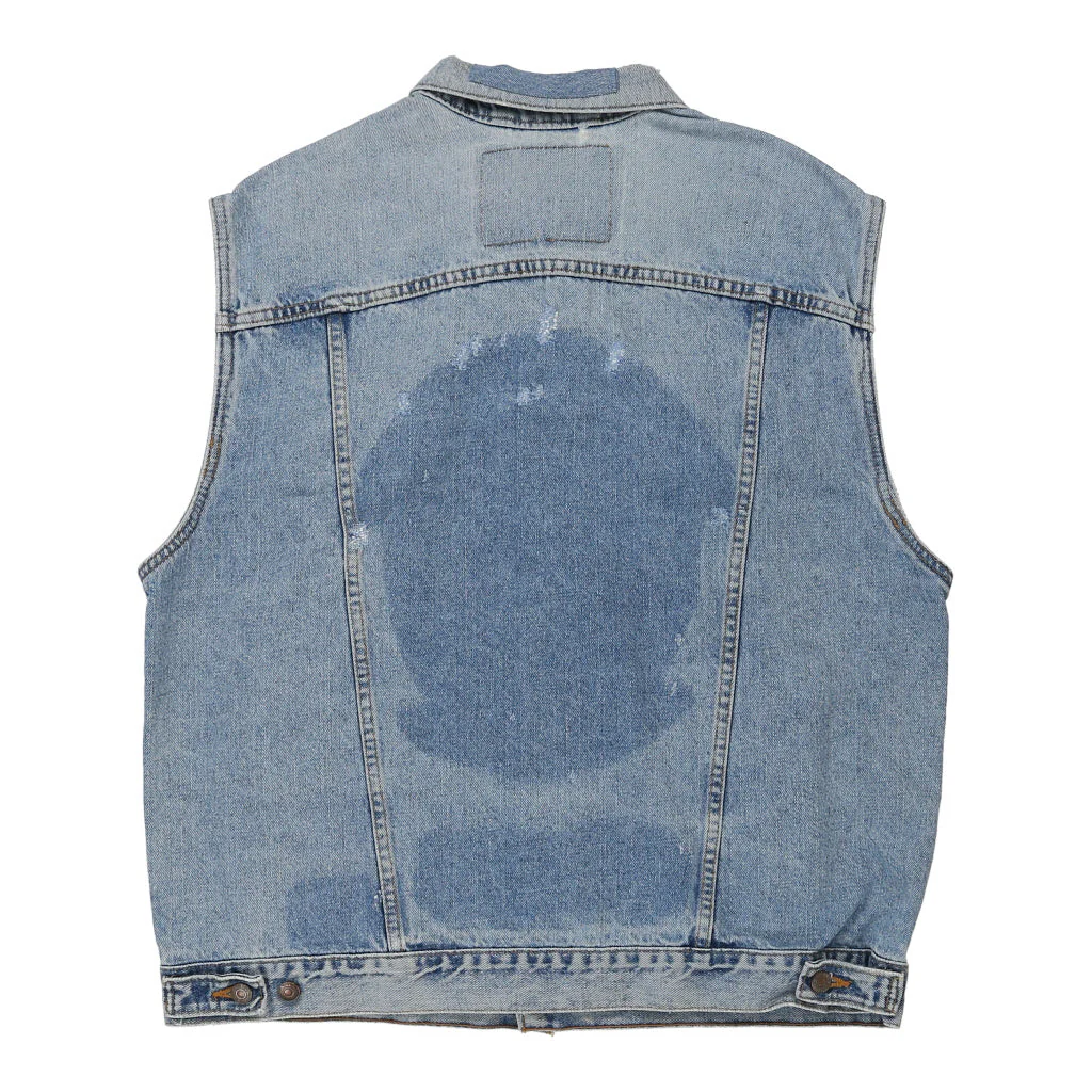 Levis Denim Gilet - 2XL Blue Cotton - Image 2