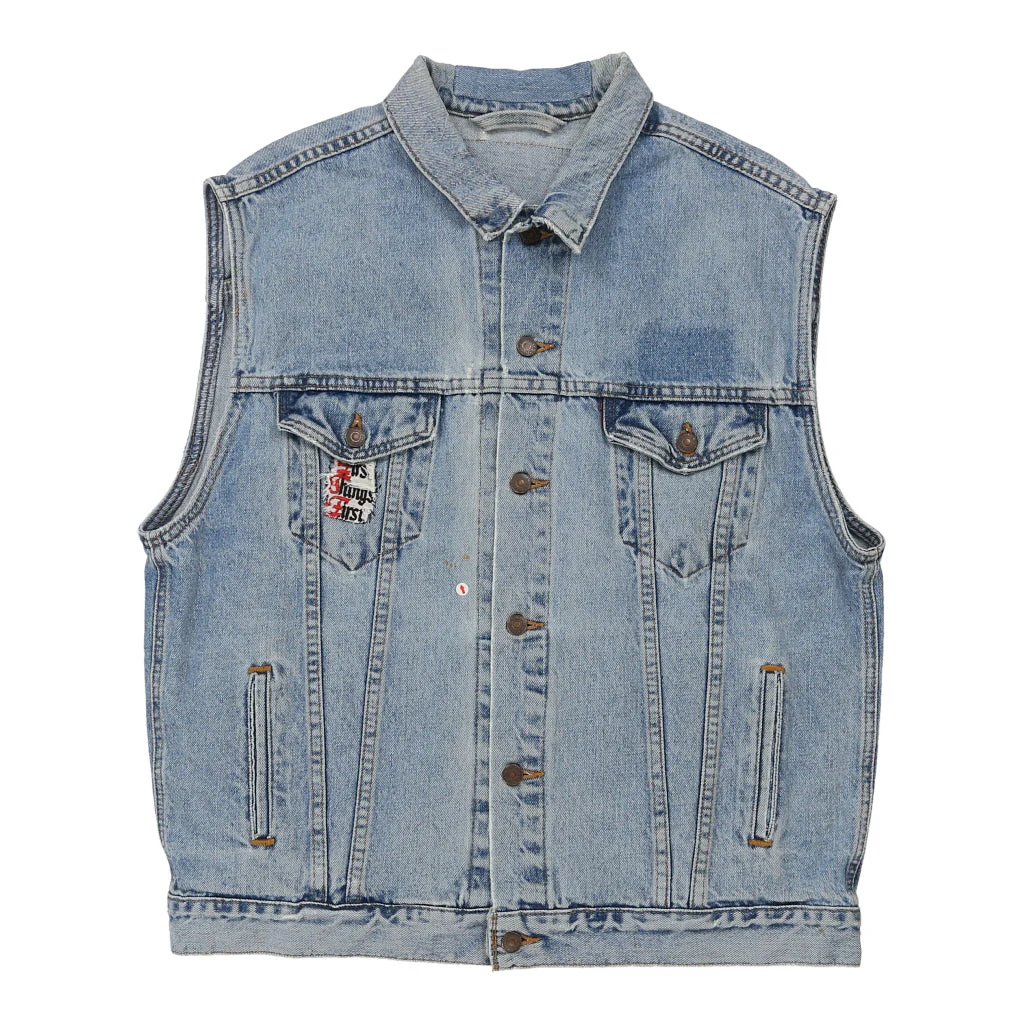Levis Denim Gilet - 2XL Blue Cotton - Image 3