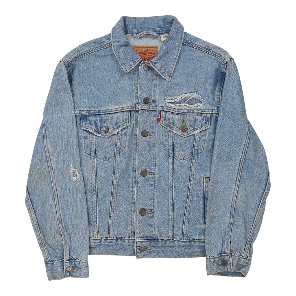 Levis Denim Jacket - Large Blue Cotton