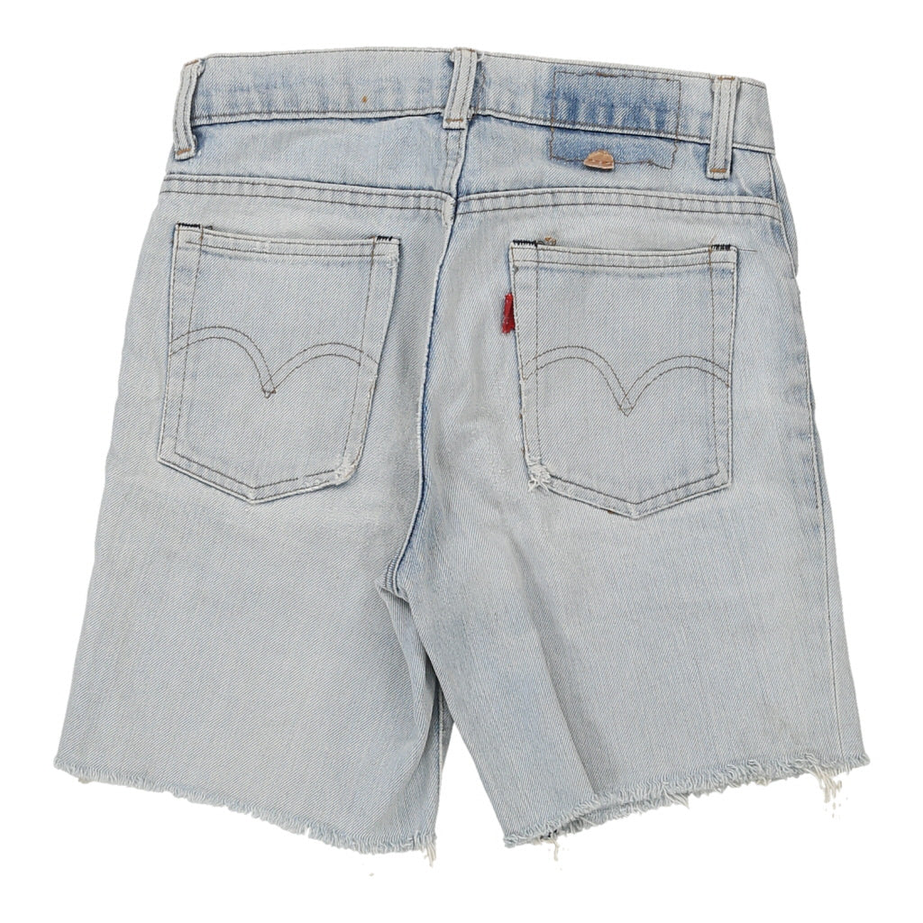 Levis Denim Shorts - 26W UK 6 Light Wash Cotton