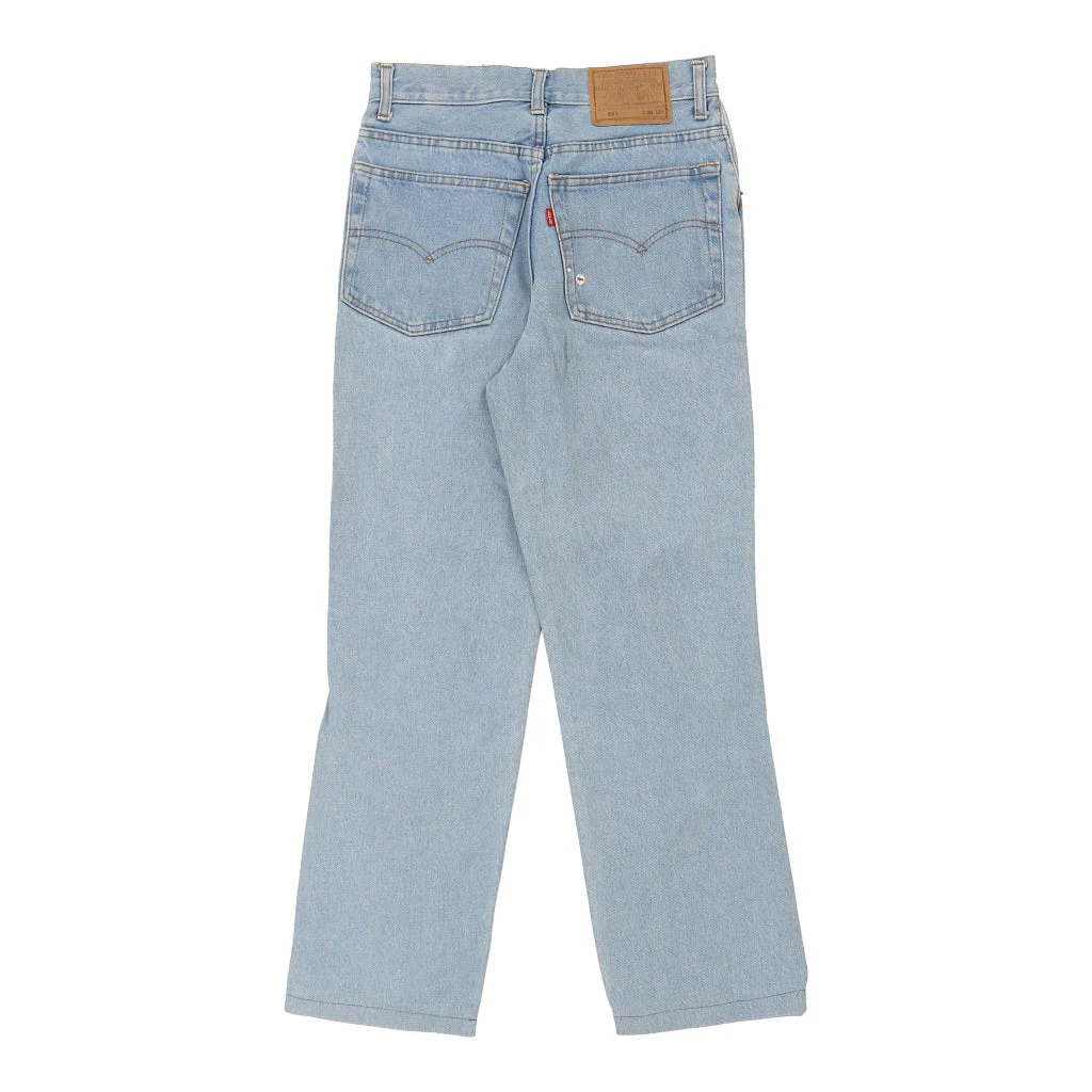 Levis Jeans - 28W UK 8 Light Wash Cotton - Image 3