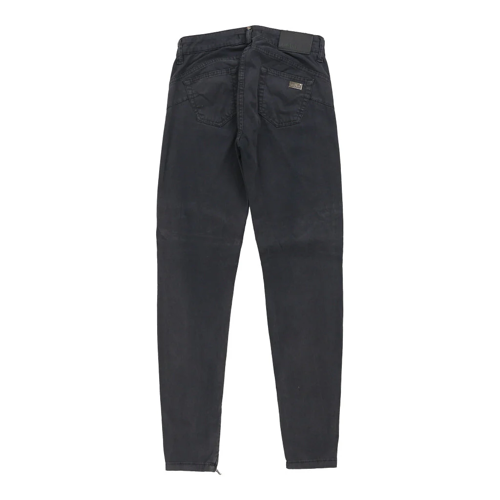 Liu Jo Skinny Trousers - 28W UK 6 Navy Cotton