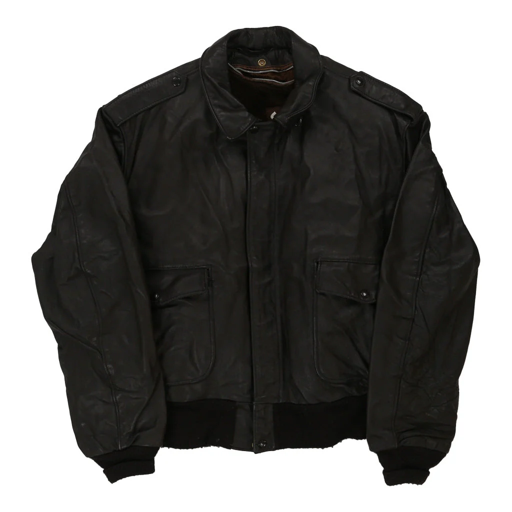 Made in USA Schott Leather Jacket - Large Brown Leather